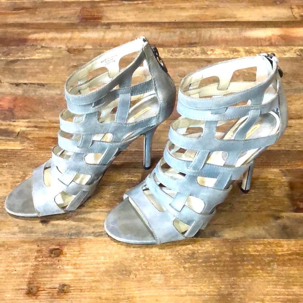 MaxStudio 4” Cage Heel Boot.